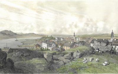 La ville de Gothembourg. Suède.