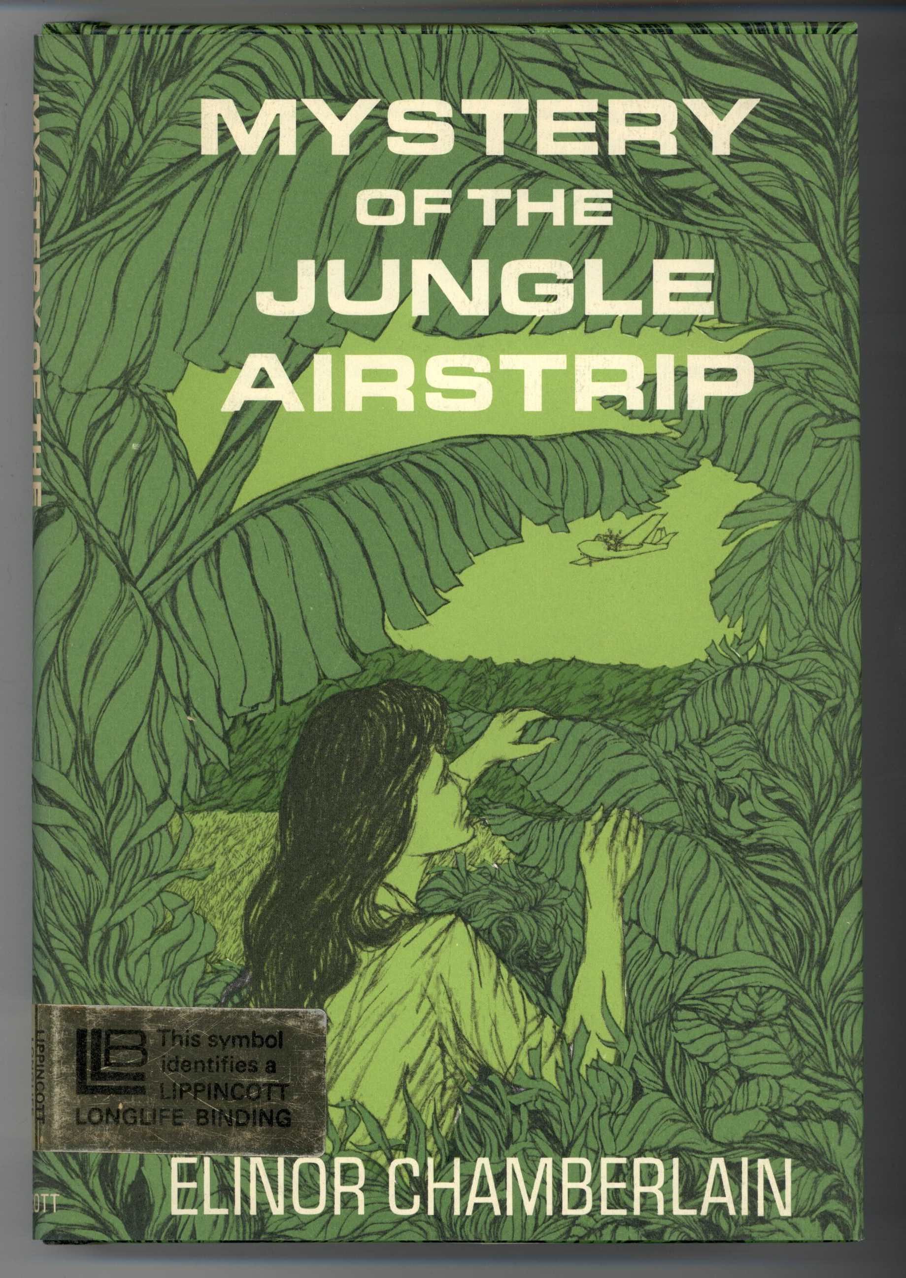 MYSTERY OF THE JUNGLE AIRSTRIP by Elinor Chamberlain 1st Edition 0