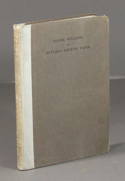 Providence: , 1903. Edition limited to 100 copies (this, no. 43); small 4to, pp. xxiii, , 23, , 27-4...