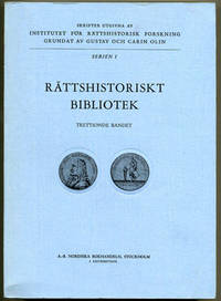 Nordisk rättshistorisk litteratur 1966-1975. En…
