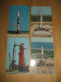 cover of Lot of 10 Plastichrome Rocket, Missile NASA, Postcards Real Photo Space Program