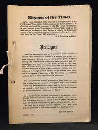 Rhymes of the Times by the Times - Paperback - from Burton Lysecki Books, ABAC/ILAB (SKU: 151521)