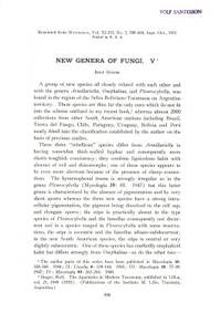 New Genera of Fungi. V.