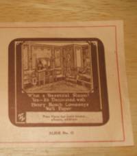 cover of Henry Bosch Co. Chicago Illustrated Advertising Handbill Circa 1920