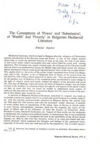 The Conceptions of 'Power' and 'Submission', of…