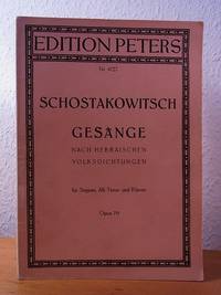 D. Schostakowitsch. Gesänge nach hebräischen Volksdichtungen. Ein Zyklus für Sopran, Alt und...