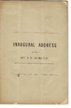 THE PHILANTHROPIC ELEMENT IN LITERATURE. INAUGURAL ADDRESS OF THE REV. E.E. ADAMS, D.D., DODGE PROFESSOR OF SACRED RHETORIC IN LINCOLN UNIVERSITY