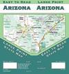 Arizona Large Print, Arizona State Map