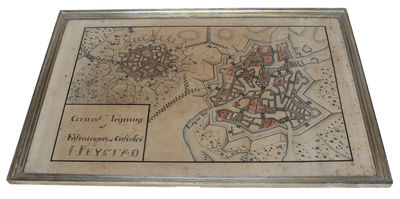 Grund Tegning af Fästningen og Castellet Neÿstad.…
