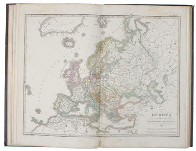 Auswahl von 31 Karten aus Stieler's Hand-Atlas über alle Theile der Erde, nach dem neuesten Zustande, und üiber das Weltgebäude. Schul-Ausgabe. (photo 4)