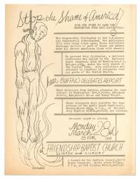 [Broadside]: Stop the Shame of America! Join the Fight to Pass Wagner-Van Nuys Anti-Lynch Bill!