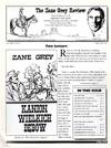 The Zane Grey Review: Vol 15, No. 3; April 2000