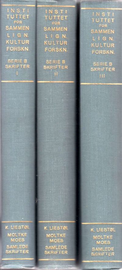 Samlede skrifter. Utgitt ved Knut Liestøl. With a…