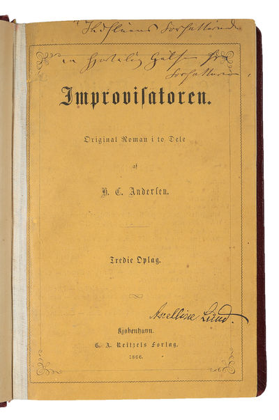 Improvisatoren. Original Roman i to Dele. Tredie…