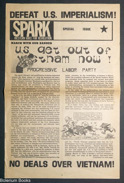 Spark: Western Voice for Revolution (April 1967). Special Issue: Defeat US Imperialism!