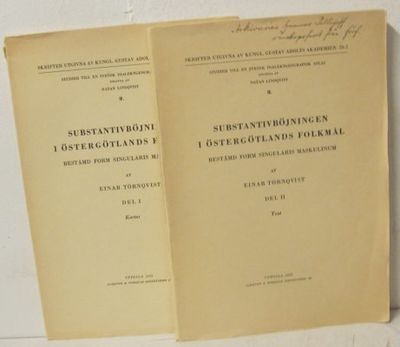 Substantivböjningen i Östergötlands folkmål.…