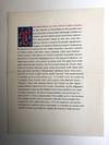 The Beginning of the Letter Form Known as the Uncial..." handset essay in Uncial type