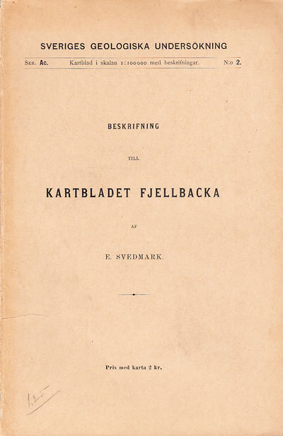 Beskrifning till kartbladet Fjellbacka.