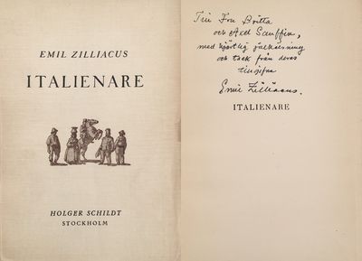 Italienare. Andra upplagan. [Utg. av] Holger…