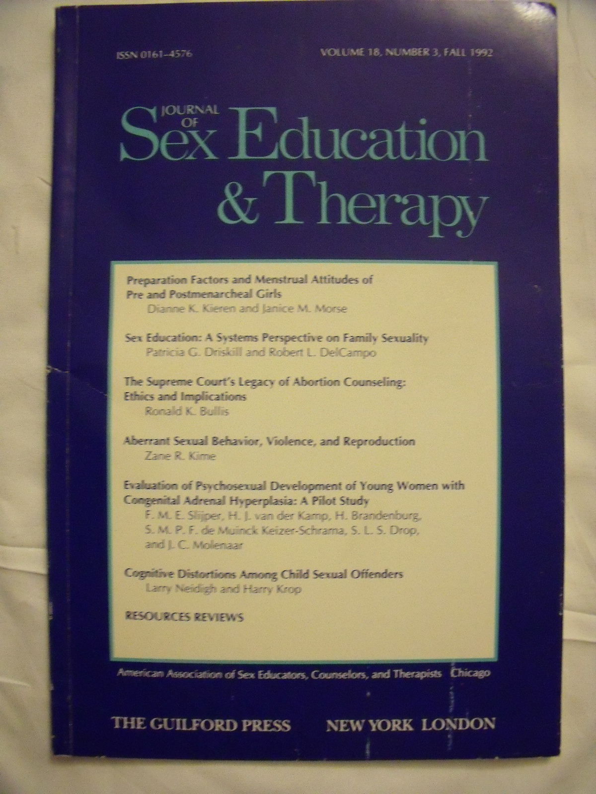 Sex Education Journals 80