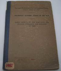 Early Effects of the War Upon the Finance, Commerce and Industry of Peru (Preliminary Economic Studies of the… by L.S. Rowe
- Hardcover
- 1920
- from Easy Chair Books (SKU: 178138)