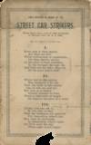 “Lines Written in Honor of the Street Car Strikers”