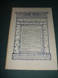 The Theosophic Messenger January 1911 by various - 1911