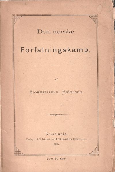Den norske Forfatningskamp
