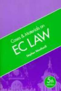 Cases and Materials on EC Law 5th Ed.