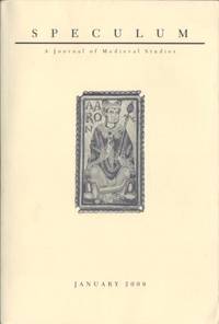 Speculum. A Journal of Medieval Studies. January…