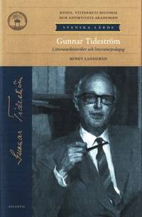 Gunnar Tideström. Litterturhistoriker och…