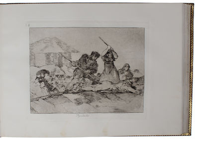 Los desastres de la guerra. Colección de ochenta láminas inventadas y grabadas al agua-fuerte. Publicala la Real Academia de Bellas Artes de San Fernando.  - ["THE MOST SEARING WORKS OF ART EVER TO DEAL WITH CONFLICT"] (photo 11)