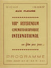 VIII Referendum Cinematographique International (Original Program for the 1957 film festival)