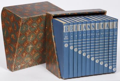 New York: Encyclopaedia Britannica, Inc, 1934. Hardcover. Fine. 12 volumes, including a Reference vo...