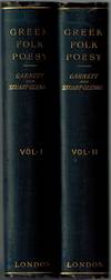 Greek Folk Poesy; Annotated Translations, from the Cycle of Romaic Folk-Verse and Folk-Prose; Edited with Essays on The Science of Folklore, Greek Folkspeech, and The Survival of Paganism by J. S Lucy J.; Stuart-Glennie - First Edition - 1896 - from Dale Steffey Books (SKU: 007624)