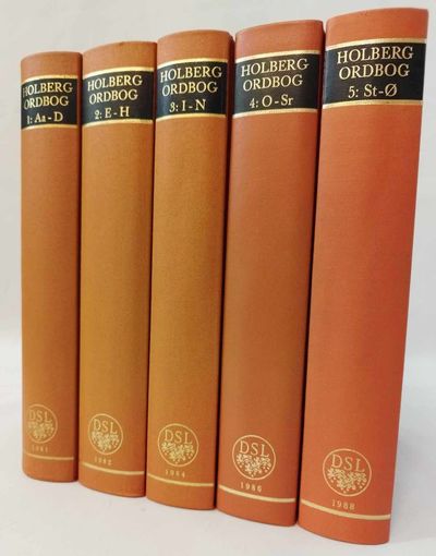 Holberg-Ordbog I-V. Ordbog over Ludvig Holbergs…