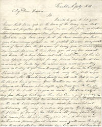 Autograph Letter Signed, Franklin, Tennessee, July 18, 1841, to James M. Critz, Lewisburg, Virginia