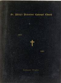 [AFRICAN AMERICAN] [RICHMOND] ST. PHILIP'S PROTESTANT EPISCOPAL CHURCH. 2900 HANES AVENUE. RICHMOND, VIRGINIA 1861. 1961