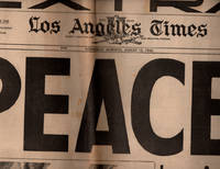image of Los Angeles Times, Extra! Wednesday Morning, August 15, 1945: PEACE! (Newspaper)