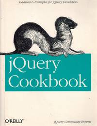 cover of jQuery Cookbook Solutions & Examples for jQuery Developers