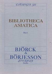 Bibliotheca Asiatica. Part 1. (All published.)