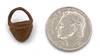 Miniature Carved Peach Pit Basket