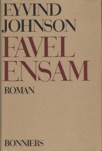 FAVEL ENSAM. En roman.