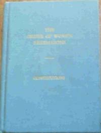 image of The Order Of Women Freemasons;Constitutions