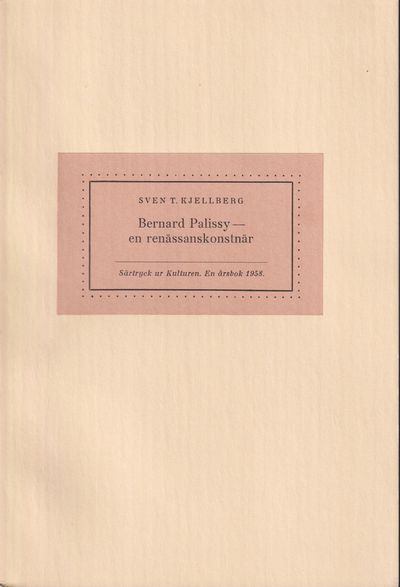 Bernard Palissy - en renässanskonstnär [= rubrik].