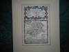 Original Owen & Bowen Antique Map of MONTGOMERYSHIRE. Circa. 1720 From Britannia Depicta, or ' Ogilby Improved '