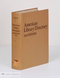 AMERICAN LIBRARY DIRECTORY