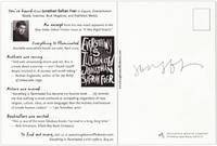 Everything Is Illuminated Promotional Postcard Signed