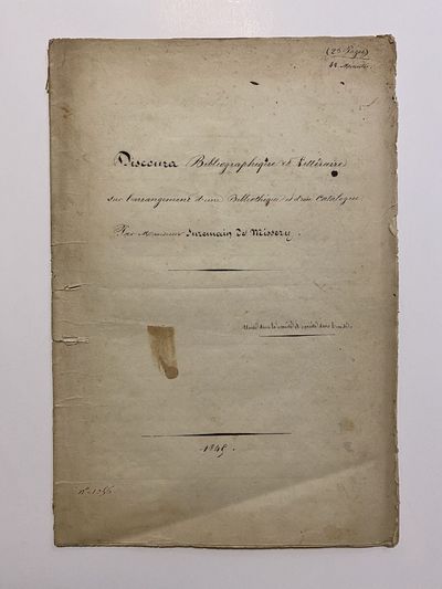[ANTIQUARIAN BIBLIOGRAPHY /...; (photo 1)
