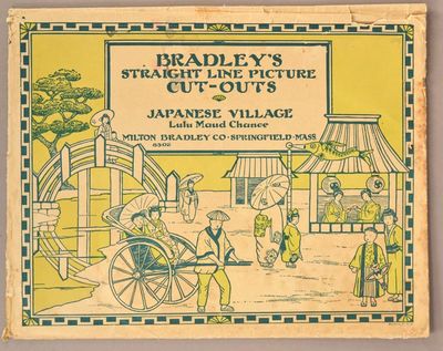 Japanese Village - Bradley’s Straight Line Picture Cut-outs [Unmade paper model]